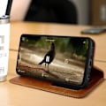 Pikkukuva 3 / 5: AVIZAR Folio-kotelo Oppo Reno 8 Lite 5G:lle - Ruskea - Videotukitoiminto kastanj