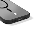 Miniatyrbild 4 av 5: Coque MagSafe för iPhone 16e Stötsäker 3m Matt Finish Force Case Svart Svart