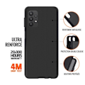 Pikkukuva 3 / 3: Galaxy A32 5G Hard Ultra-vahvistettu putoamisenestokotelo 4M Eiger Black Svart