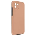Miniatyrbillede 2 af 5: AVIZAR fuldt etui til Samsung Galaxy A03 - Champagne pink - Blødt og hårdt - 360° beskyttelse Champagne rosa