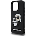 Pikkukuva 3 / 5: Karl Lagerfeld 3D Kuminen Karl ja Choupette Takakuori iPhone 16 Pro Musta