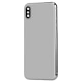 Miniatyrbillede 1 af 4: Chassis iPhone XS Max - AVIZAR - Grå - Erstatningsbagerude Vit