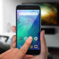 Pikkukuva 3 / 4: Suojauskalvo - AVIZAR - Xiaomi Redmi Go - Karkaistu lasi - Jälkienkestävä - 9H Svart