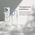 Pikkukuva 2 / 5: Kotelo - RhinoShield - iPhone 15 Pro - 3m suojaus - Kellastumisenkestävyys - Suuri läpinäkyvyys Transparent, svart
