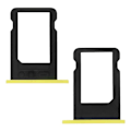 Pikkukuva 2 / 3: Nano SIM-kortin pidike - AVIZAR - Apple iPhone 5C - Keltainen - Vaihto-osa - Yhteensopiva Gul