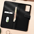 Miniatyrbillede 3 af 5: Etui til Xiaomi Redmi Note 12 5G og Poco X5 Pro Kortholder Video Stand Sort Svart