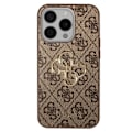 Pikkukuva 1 / 5: iPhone 15 Pro Kuori Tarkat Leikkaukset ja Kohotetut Reunat Guess Ruskea kastanj