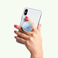 Miniatyrbillede 4 af 4: Popsockets Monstera Deliciosa smartphone greb - grøn/hvid - 39,74x7x24,25 mm