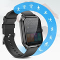 Pikkukuva 3 / 6: Smart Watch Call Function Activity Tracker 1,85 tuuman näyttö Borofone Black Svart