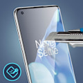 Pikkukuva 3 / 4: Elokuvansuojus - Oneplus - 9 Pro - Karkaistu lasi 9H - Erittäin ohut - Läpinäkyvä valkoinen Klar vit