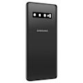 Miniatyrbillede 3 af 4: Udskiftningsglas bagpå til Samsung Galaxy S10 Black Svart