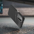Pikkukuva 3 / 4: Kuori - ILMOITA - Xiaomi Mi 10T / 10T Pro - Nahkaefekti - Pehmeä - Musta Svart