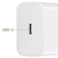 Miniatyrbillede 4 af 6: Oplader - MAYAXESS - iPhone 15/16 - 20W - USB-C - Hurtigopladning og avanceret sikkerhed Vit