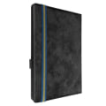 Miniatyrbillede 2 af 5: Universal 10-tommer Tablet Case Kunstlæder Marmor Design Video Support Sort Svart