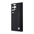Miniatyrbillede 2 af 4: BMW tekstureret læder -amp Stripe - Etui til Samsung Galaxy S23 Ultra (sort) - 3666339114534