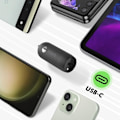 Miniatyrbillede 4 af 4: USB-C bilopladningsadapter - BELKIN - BoostCharge - 30W - USB-C kabel 1m - Kompakt design Svart