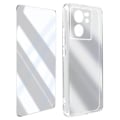 Miniatyrbillede 2 af 4: Silikonetui til Xiaomi 13T og 13T Pro 2.5D affaset hærdet glas