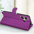 Pikkukuva 3 / 5: Xiaomi Redmi 13 Lompakkokotelo Magneettisella Läpällä, Violet Lila