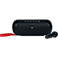 Miniatyrbillede 2 af 6: Trådløs lys højttaler - BIGBEN PARTY - Bluetooth 5.3 - USB - 50W - Inkluderet trådløs mikrofon - Stemmeændrer Svart