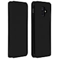 Miniatyrbillede 2 af 4: Etui til Samsung Galaxy A6 - Folio cover - Øko-læder - Sort - Stativfunktion - Kortholder Svart