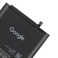 Miniatyrbild 4 av 4: Internbatteri för Google Pixel 9 4700mAh modell GVYZ7 Google Svart Svart
