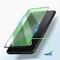 Pikkukuva 4 / 6: Karkaistu lasi - AVIZAR - Samsung Galaxy S24 - Läpinäkyvä musta - Ultraohut - 9H suoja Transparent
