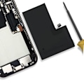 Miniatyrbillede 3 af 4: Intern batteri til iPhone 16 Pro Max 4685mAh model S2218 Sort