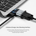 Miniatyrbillede 2 af 4: Type C til VGA - Usb 3.1 Type C til HDMI-adapter, Rj45-stik, 4k-8k 60hz projektion, han til hun,