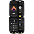 Miniatyrbillede 1 af 2: Robust klaptelefon Hammer Bow LTE 4G uden kontrakt vandtæt mod støv IP68 Robust med stort batteri 1200mah
