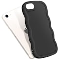 Miniatyrbild 5 av 5: Mobilskal för iPhone 7, 8, SE 2020 och SE 2022 Silikon Stötabsorberande Svart Svart