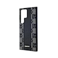 Miniatyrbild 6 av 6: DKNY Rutigt läder Mono Pattern MagSafe - Fodral till Samsung Galaxy S24 Ultra (svart)