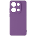 Pikkukuva 1 / 6: Kotelo Xiaomi Redmi Note 13 Pro 4G:lle - AVIZAR - Matta silikoni - Kameran suojaus - Tumman violetti Lila