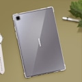 Miniatyrbillede 4 af 4: Etui til Samsung Galaxy Tab A7 10.4 2020 Fleksible stødsikre hjørner Bumper Transparent