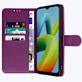 Pikkukuva 4 / 5: Xiaomi Redmi A2 -kotelo - AVIZAR - Videotuki - Lompakko - Violetti Lila