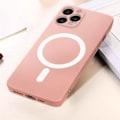 Miniatyrbillede 3 af 4: MagSafe iPhone 12 Pro Max etui Mat Pink Magsafe etui
