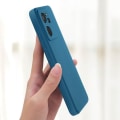 Pikkukuva 3 / 5: Kotelo Xiaomi 13T ja 13T Pro Silicone Matt Finish Soft Touch Blue Blå