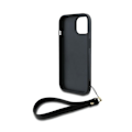 Miniatyrbillede 4 af 6: DKNY håndledsrem Stock-logo - etui til iPhone 14/15/13 (sort)