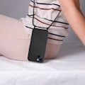 Miniatyrbild 3 av 5: AVIZAR Cord Case för Apple iPhone 13 - Halvstyv polykarbonat och silikongel - Svart Svart