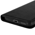 Miniatyrbillede 4 af 5: Etui til OnePlus 7T Klap Portemonnaie og Video Støtte Sort Svart