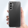 Pikkukuva 3 / 6: Kotelo - AVIZAR - Samsung Galaxy S23 FE - Pehmeä silikoni - Läpinäkyvä - Kameran suojaus Transparent