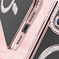 Pikkukuva 4 / 6: Timanttikotelo iPhone 11:lle - AVIZAR - tekojalokivi Contour - Vaaleanpunainen - Synteettinen - Mixed Rosa