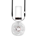 Miniatyrbillede 3 af 5: Mini bærbar blæser Justerbar 90° LED-skærm Rundt design LinQ Hvid Vit