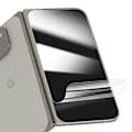 Miniatyrbild 1 av 5: Skydd för Extern Skärm för Google Pixel 9 Pro Fold Flexibelt Transparent Transparent