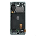 Miniatyrbillede 4 af 4: Komplet enhed til Samsung S20 FE LCD-skærm + Touch Glass og Relife Pale Green Chassis Lila