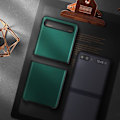 Miniatyrbillede 3 af 4: Coque - AVIZAR - Galaxy Z Flip - Ægte Læder - Mørkegrøn - Fuld Beskyttelse Mörkgrön