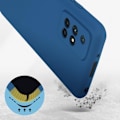 Pikkukuva 3 / 4: Suojakuori - AVIZAR - Xiaomi Redmi 10 - Puolijäykkä silikoni - Soft-touch viimeistely - Sininen Blå