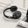 Miniatyrbillede 3 af 6: Bluetooth Hovedtelefoner med Støjdæmpning, Sammenklappelige LinQ Sort Svart