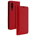 Miniatyrbild 2 av 4: Huawei P30-fodral - Folio-skydd - Äkta läder - Videostöd - Röd - Heltäckande skydd Röd