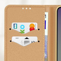 Pikkukuva 3 / 5: Xiaomi Redmi 14C Lompakko Saffiano Nahkakuori Fancy Musta / Kulta Svart