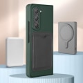 Miniatyrbillede 3 af 5: MagSafe Taske til Samsung Galaxy Z Fold 5 - AVIZAR - Slankt Design - Mørkegrøn Grön